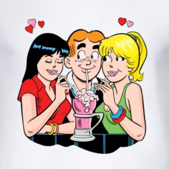 Archie Comic Betty Veronica Riverdale Love Triangle Retro Fan Collector Class 05 - Picture 2 of 5